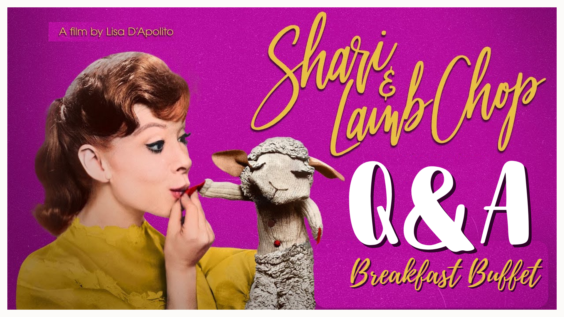 SHARI & LAMB Q&A AND BREAKFAST BUFFET