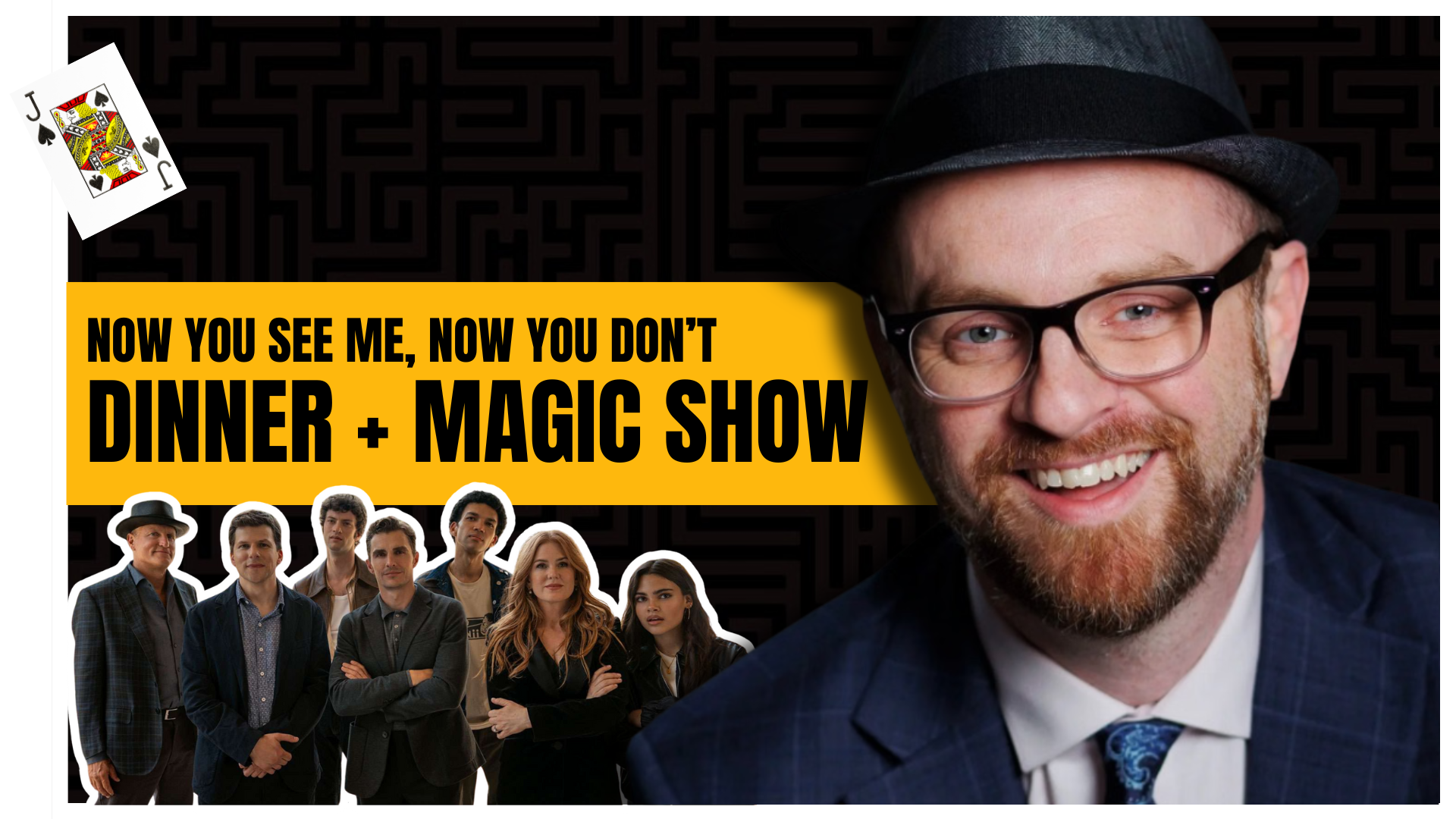 Dinner + Magic Show with Caleb Wiles